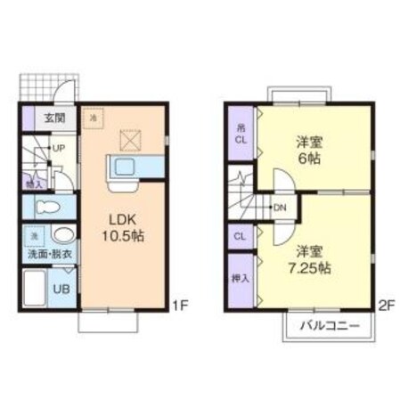 フォーリア爽の物件間取画像